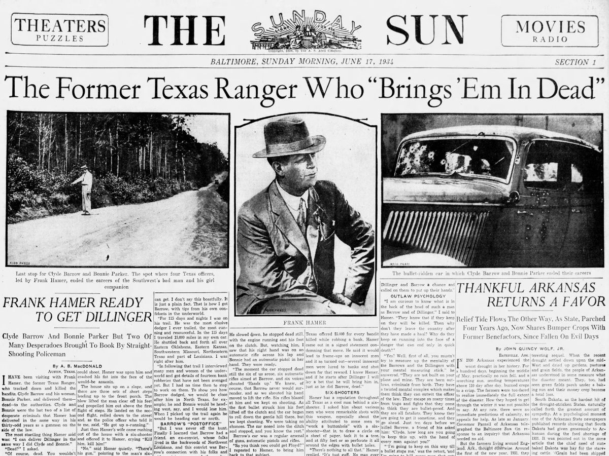 Frank Hamer Biography: The Most Brave Ranger of The Texas